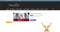 Desktop Screenshot of dingox.com